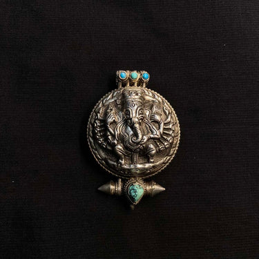 Nipun – handcrafted 92.5 sterling silver pendant by My Motifs