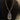 Mandara necklace in tribal silver finish