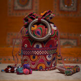 Kanak handcrafted 925 sterling silver silver purse - My Motifs