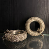 Khim – handcrafted 92.5 sterling silver kada by My Motifs, view 3