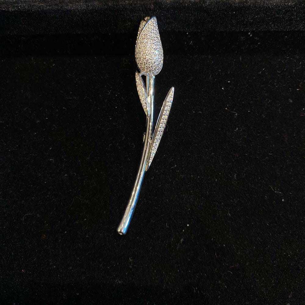 Uktir – handcrafted 92.5 sterling silver brooch by My Motifs