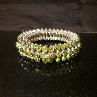 Pronged Bracelet – handcrafted 92.5 sterling silver bracelet by My Motifs