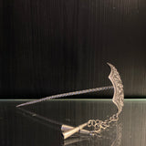 Yaja – handcrafted 92.5 sterling silver hair pin by My Motifs
