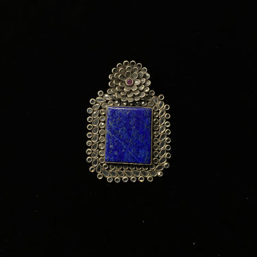 Simh – handcrafted 92.5 sterling silver pendant by My Motifs