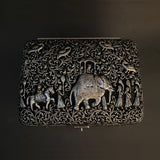 Mini Silver Carved Box – handcrafted 92.5 sterling silver box by My Motifs