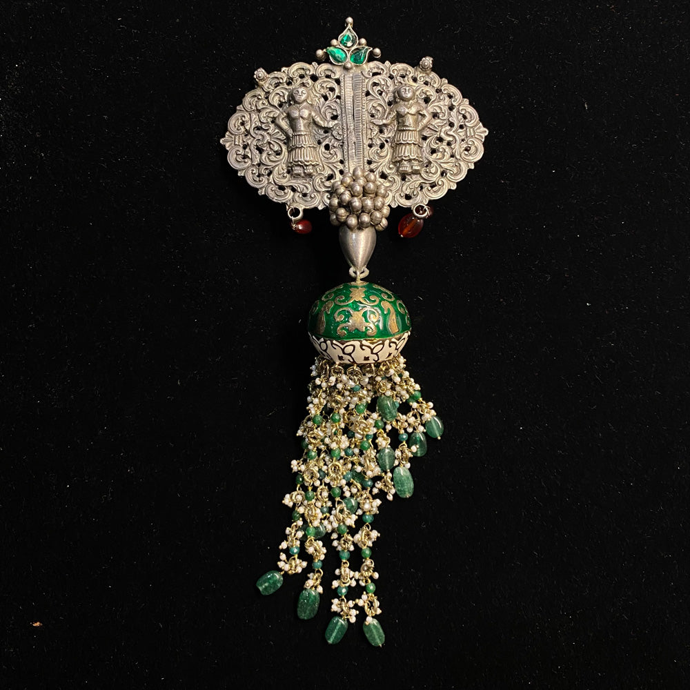 Yahana – handcrafted 92.5 sterling silver pendant by My Motifs