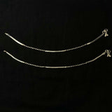 Kuvaya – handcrafted 92.5 sterling silver anklet by My Motifs