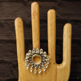 Yellow Stone Ring - Luxury Yellow Stone Ring in 925 Silver | MyMotifs