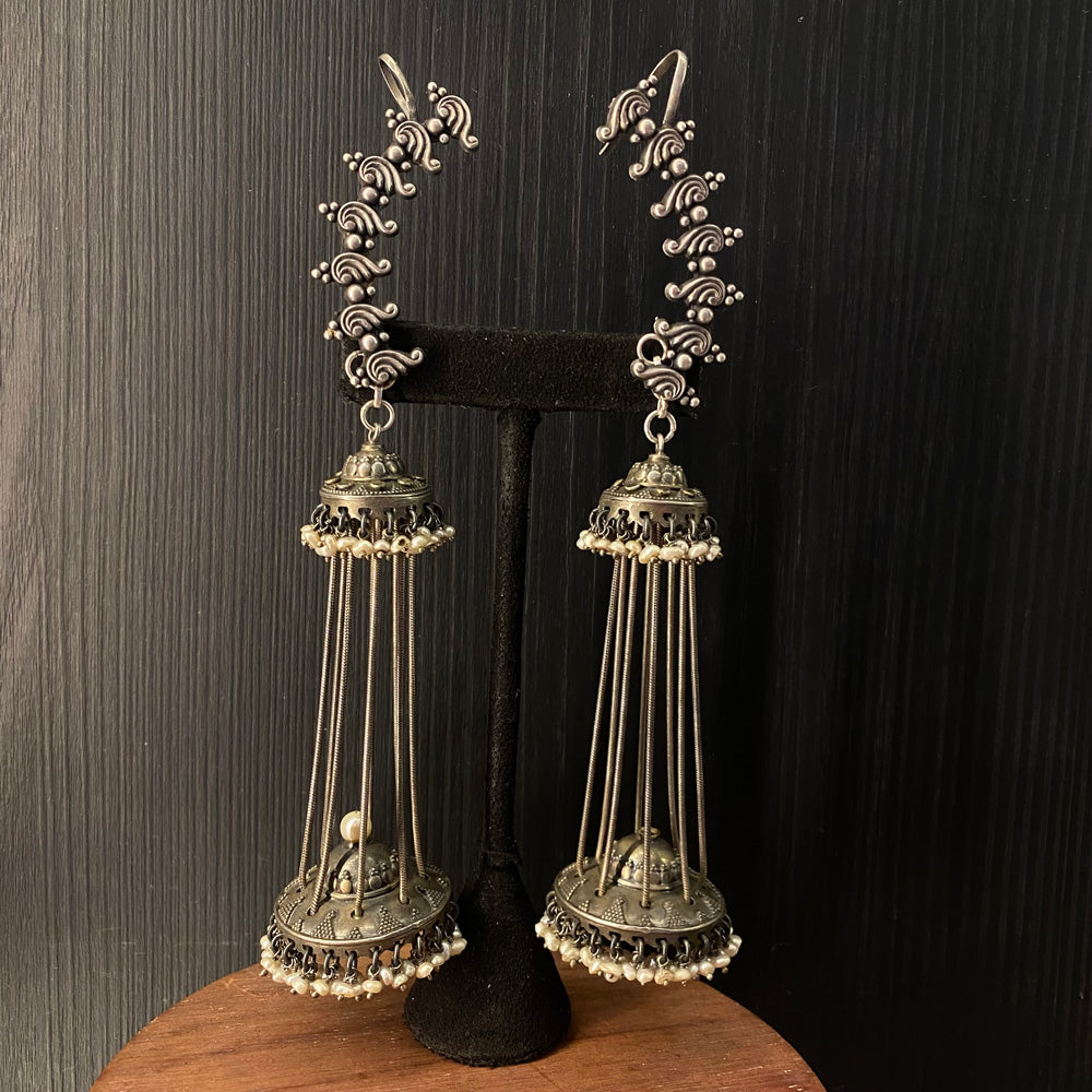 Prin – handcrafted 92.5 sterling silver earrings by My Motifs