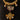 Aghiv – handcrafted gold-tone 92.5 sterling silver necklace by My Motifs, view 3