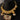 Aghiv – handcrafted gold-tone 92.5 sterling silver necklace by My Motifs, view 2