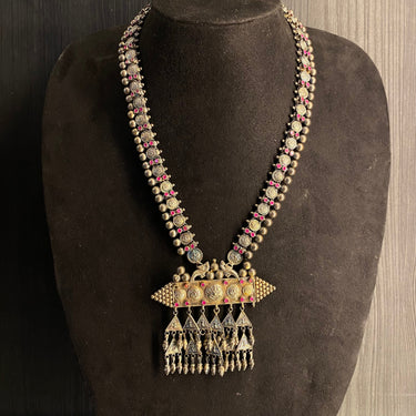 Vaim – handcrafted gold-tone 92.5 sterling silver necklace by My Motifs