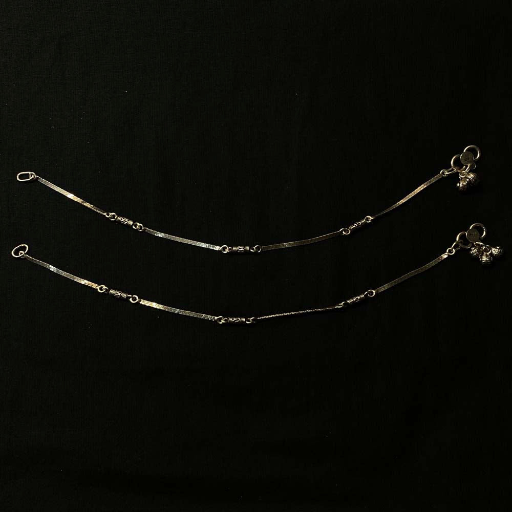 Grishth – handcrafted 92.5 sterling silver anklet by My Motifs