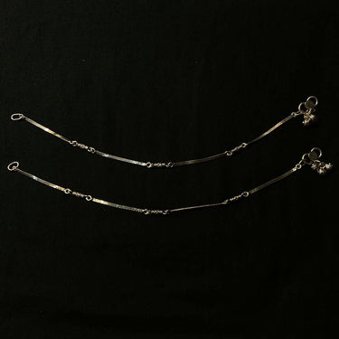 Grishth – handcrafted 92.5 sterling silver anklet by My Motifs