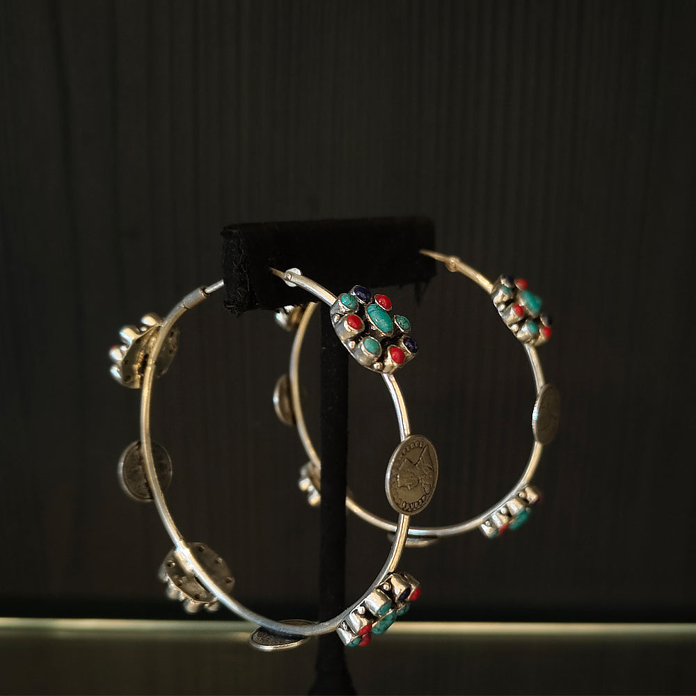 Tusti – handcrafted 92.5 sterling silver earrings by My Motifs