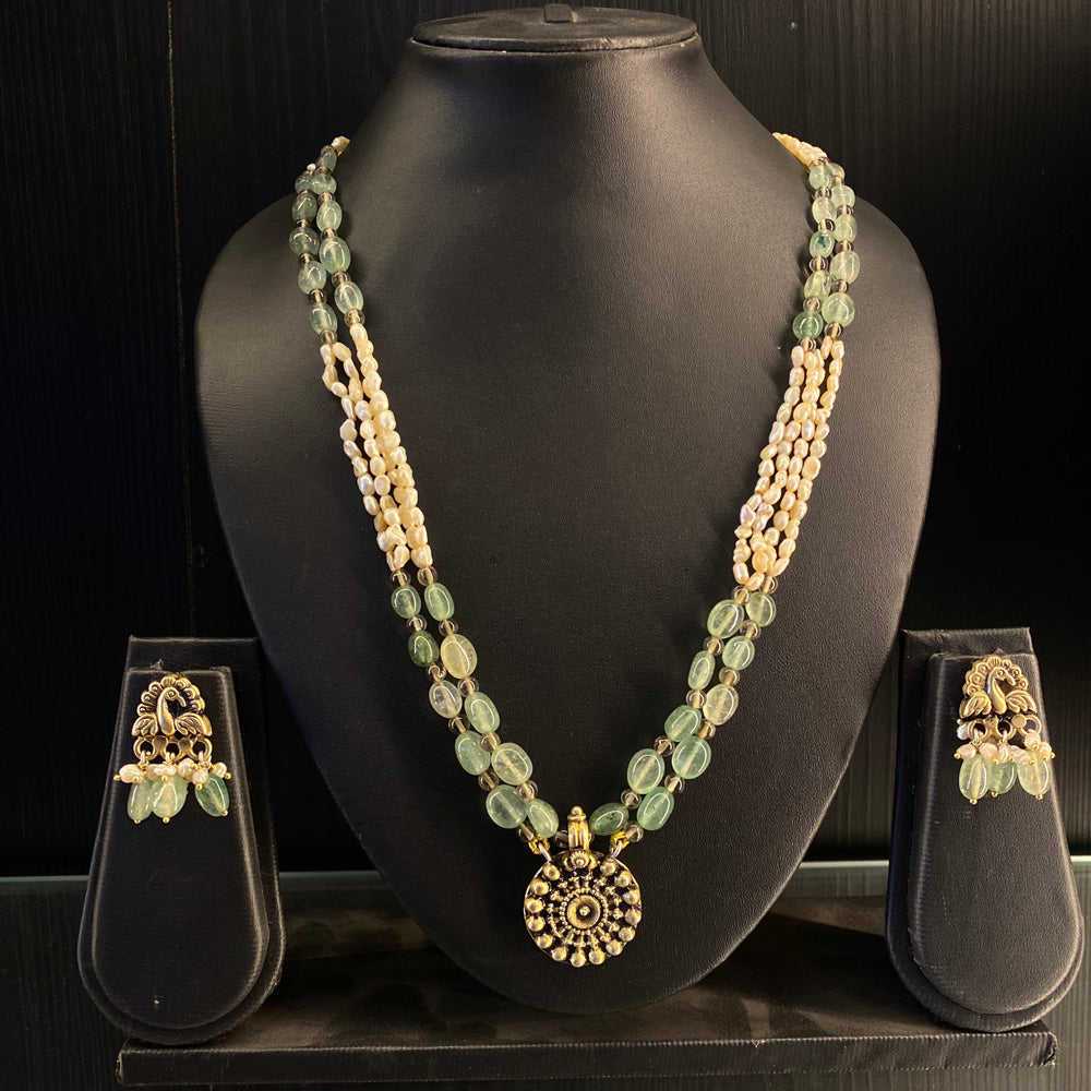 Ayista – silver necklace with floral motifs – My Motifs