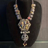 Bisini – handcrafted dual-tone 92.5 sterling silver necklace by My Motifs