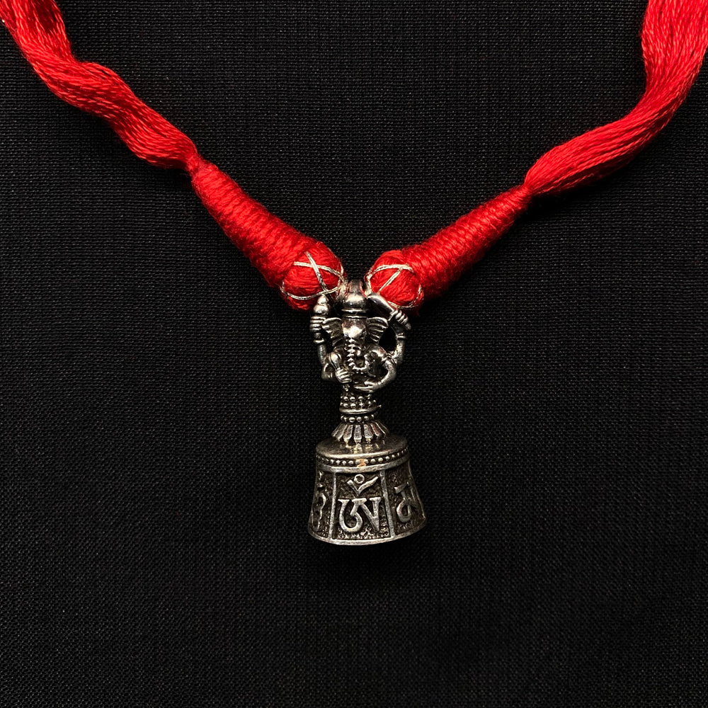Ganesha Charm Rakhi – handcrafted 92.5 sterling silver rakhi by My Motifs