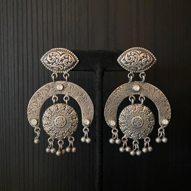 Beryl – handcrafted 92.5 sterling silver earrings by My Motifs