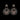 Glaring Sun Moon Chandbali – handcrafted 92.5 sterling silver earrings by My Motifs