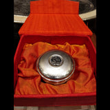 Victorian Coin Satin Finish Silver Dibbi – handcrafted 92.5 sterling silver dibbi by My Motifs