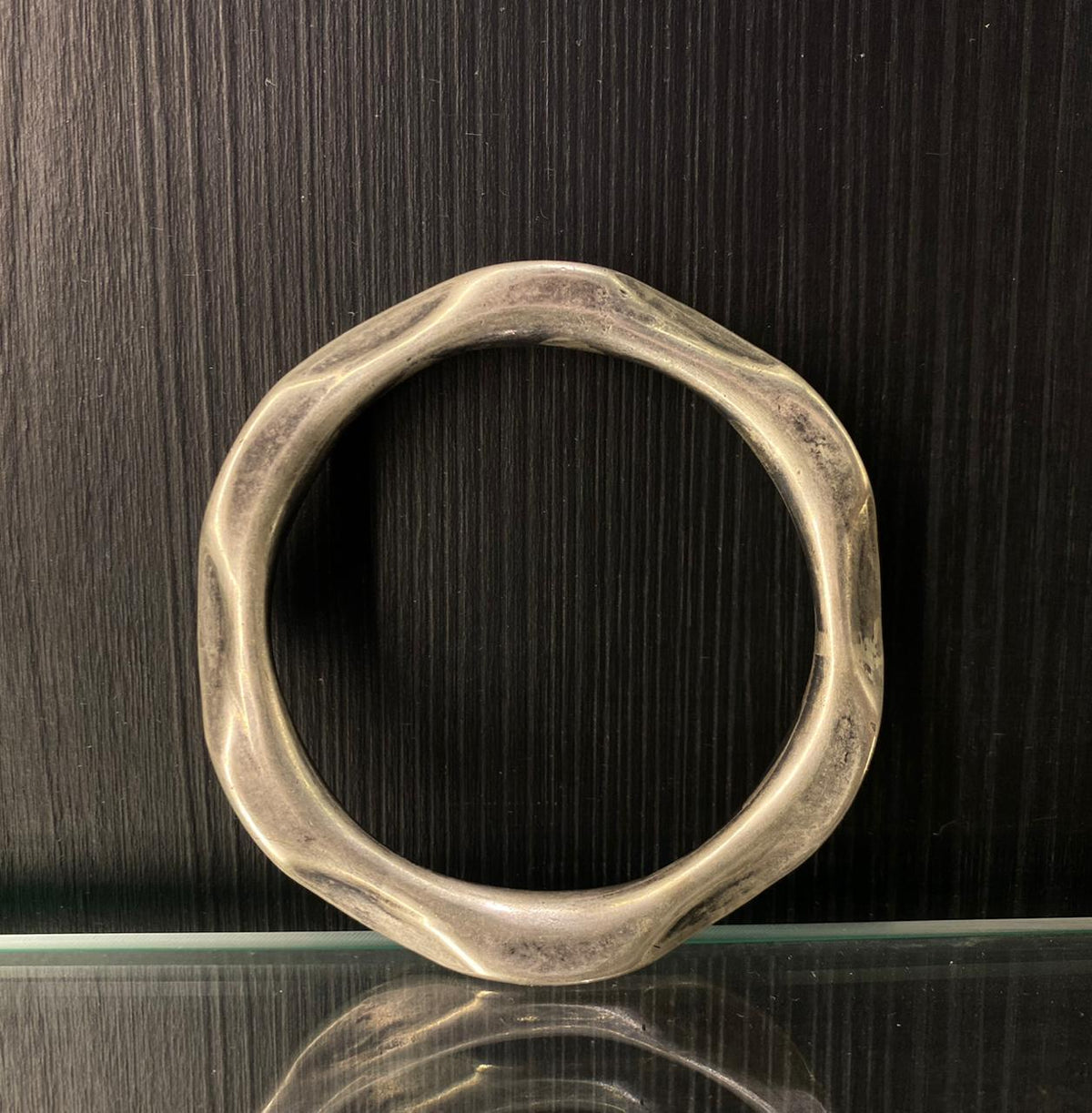 Twirled Bangles – handcrafted 92.5 sterling silver bangle by My Motifs