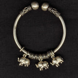 Elephant Charm Kids Rakhi – handcrafted 92.5 sterling silver rakhi by My Motifs