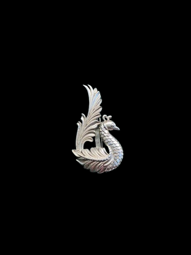 Anamya – handcrafted 92.5 sterling silver brooch by My Motifs