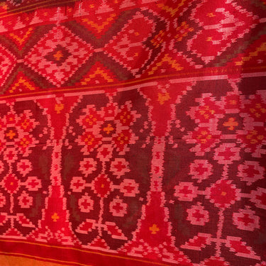 Atsav – handwoven Double Ikat dupatta by My Motifs, view 3