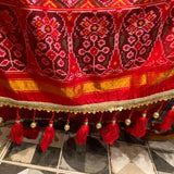 Atsav double ikat dupatta, view 8 - My Motifs
