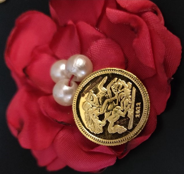 22KT Gold Coin – 22k gold coin – My Motifs