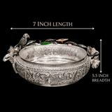 Avira – handcrafted 92.5 sterling silver centrepiece by My Motifs, view 6