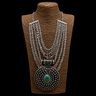 Wooden Onyx Pendant Necklace – handcrafted 92.5 sterling silver necklace by My Motifs