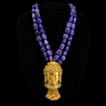Vran – handcrafted gold-tone 92.5 sterling silver necklace by My Motifs