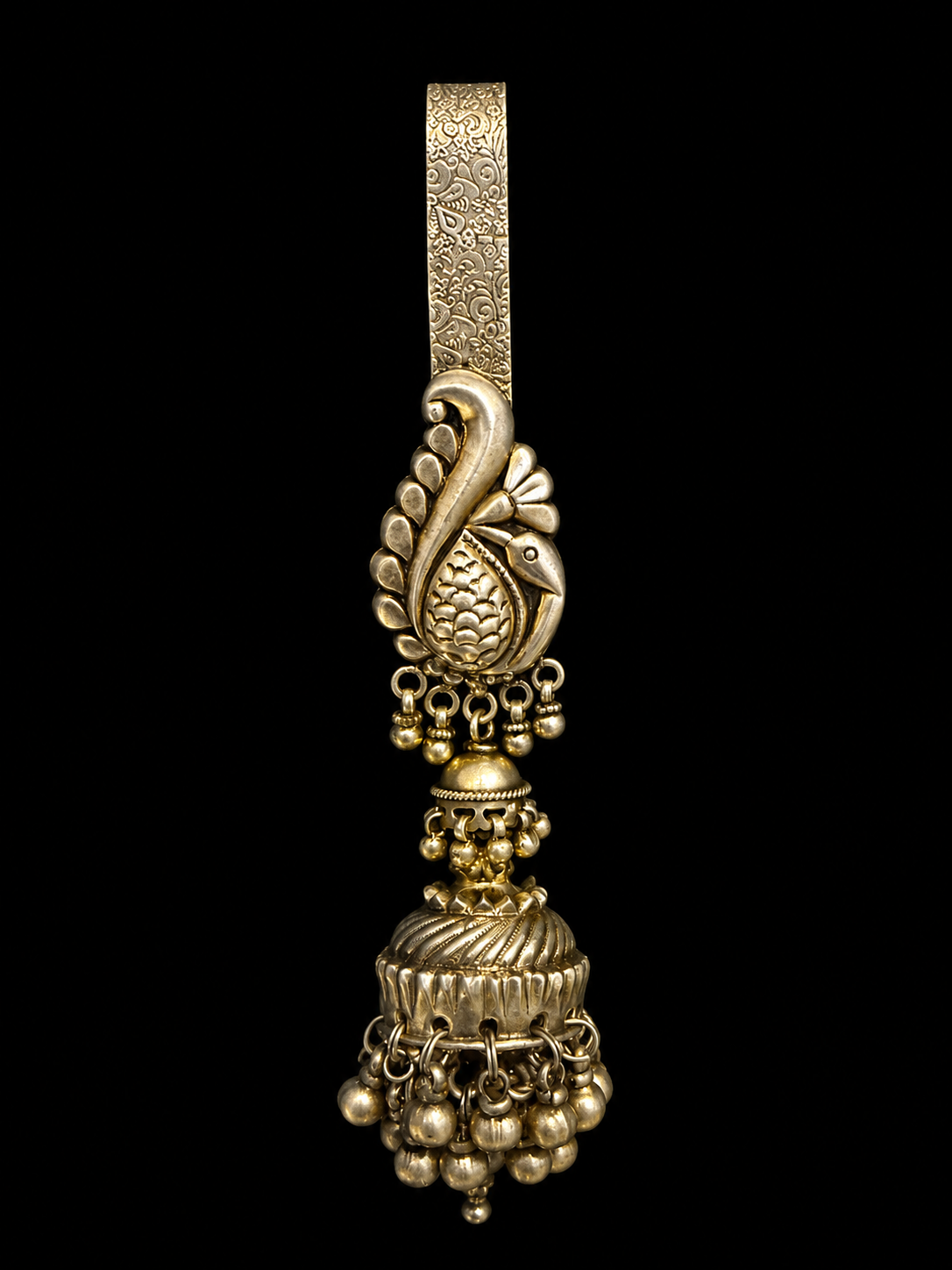 Akasnaa – handcrafted 92.5 sterling silver keychain by My Motifs