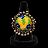 Namasya – handcrafted 92.5 sterling silver ring by My Motifs