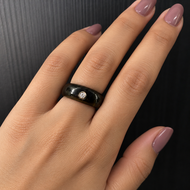 Yati – handcrafted 92.5 sterling silver ring by My Motifs, view 4