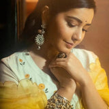 Dual Tone Kada With Ghungroo – handcrafted dual-tone 92.5 sterling silver kada by My Motifs, view 3