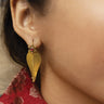 Sunheri-Patti – handcrafted gold earrings by My Motifs