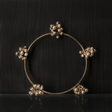 Ghungroo Statement Bangle – handcrafted 92.5 sterling silver bangle by My Motifs