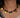 Haima handcrafted silver necklace with 22kt, Choker