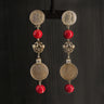 Long Ginni Earrings – handcrafted 92.5 sterling silver earrings by My Motifs