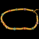 Rajputana Vaddanam – handcrafted gold-plated 92.5 sterling silver belt by My Motifs