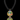 Vodita Choker – dark braided necklace with two colourful circular painted pendants – My Motifs