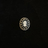 Alida – handcrafted 92.5 sterling silver brooch by My Motifs, view 2