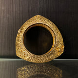 Mahikh – handcrafted gold-tone 92.5 sterling silver bangle by My Motifs