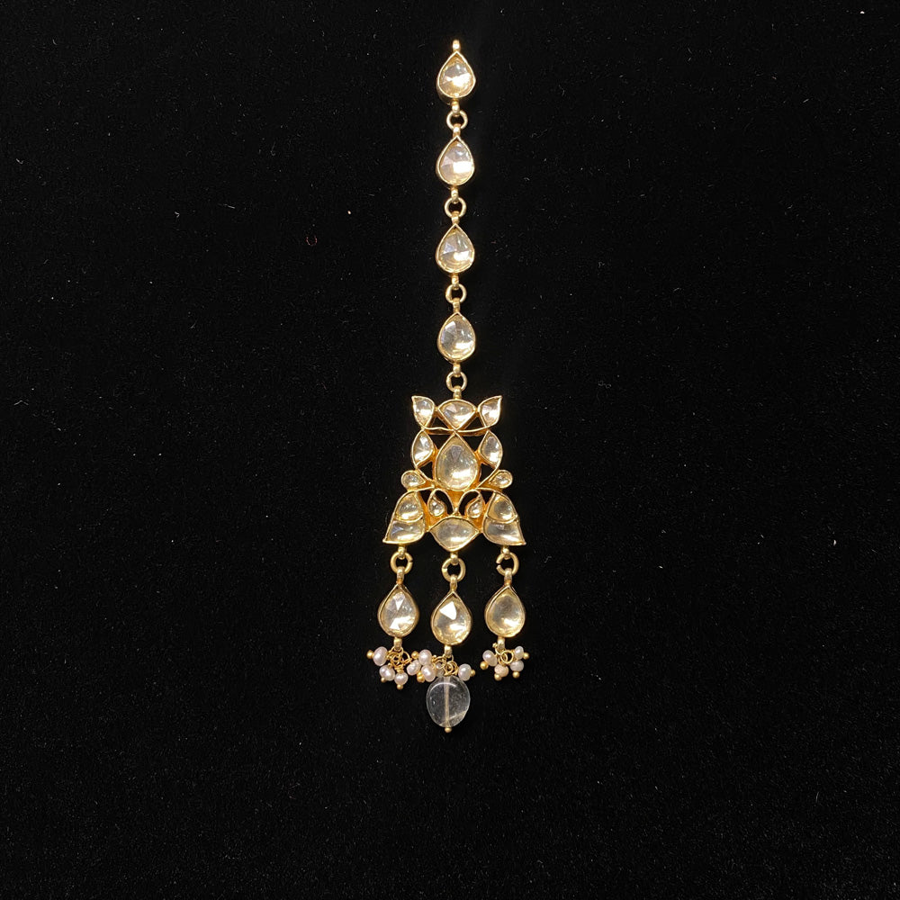 Kshi – handcrafted 92.5 sterling silver mang tikka by My Motifs
