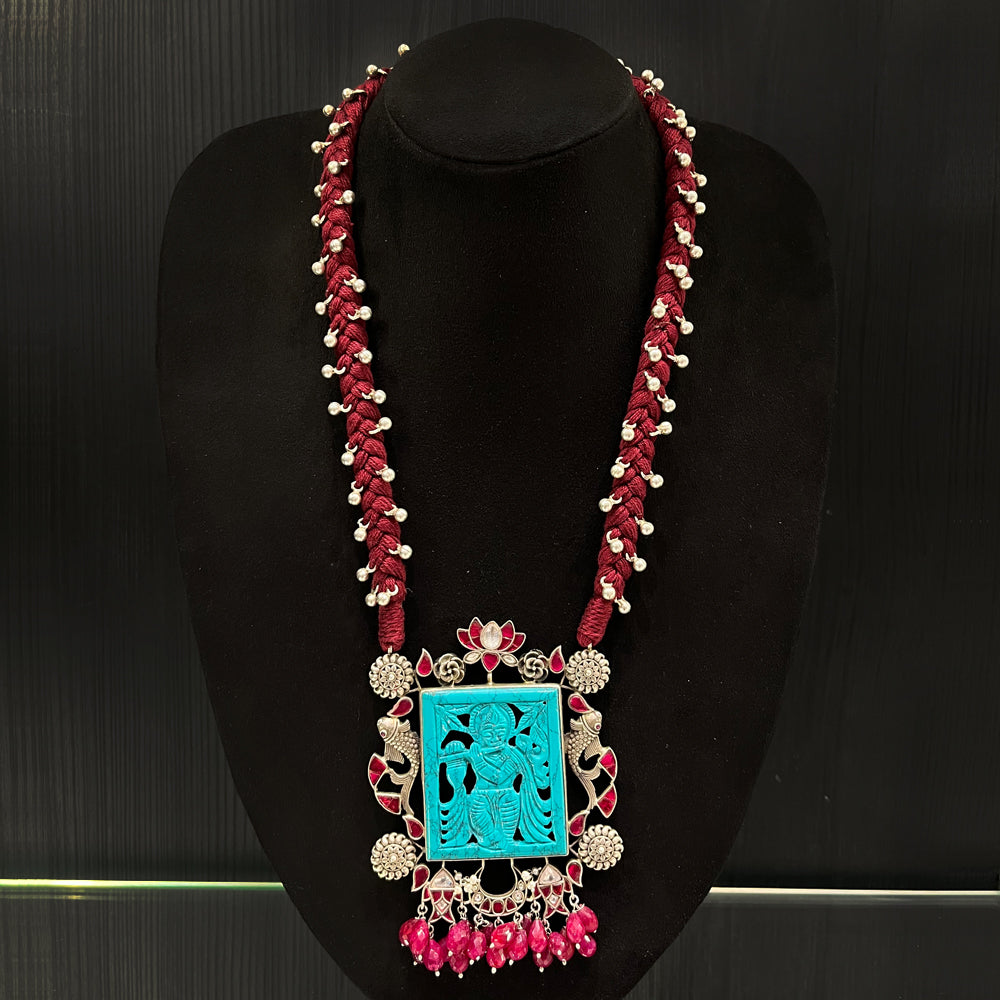 Gopala – handcrafted 92.5 sterling silver necklace by My Motifs