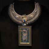 Suryasari – handcrafted 92.5 sterling silver necklace by My Motifs