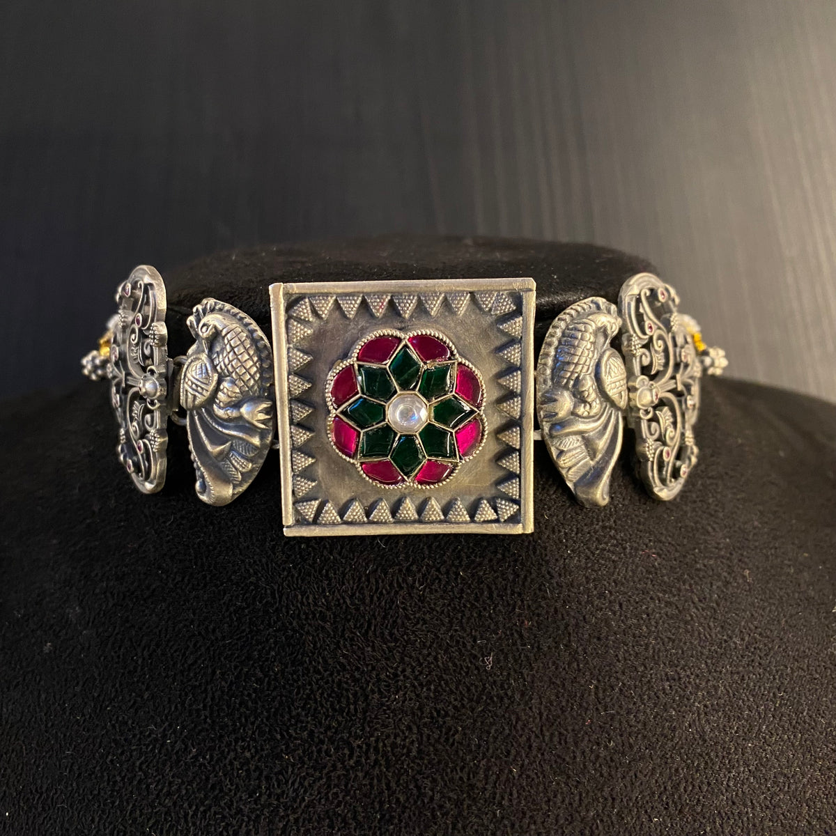 Adim – handcrafted 92.5 sterling silver necklace by My Motifs